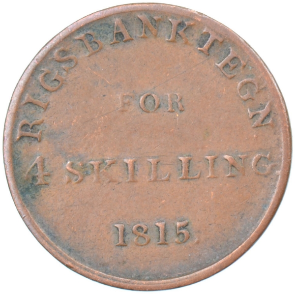 Picture of Denmark, Skilling 1815