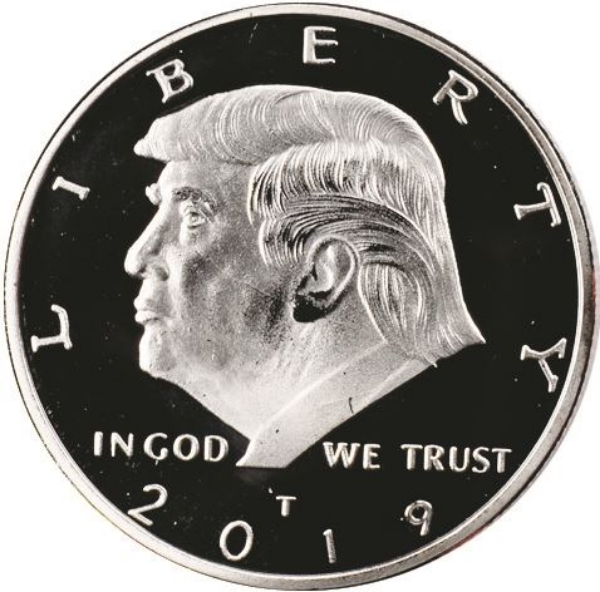 Picture of United States of America, 3 Different dated Trump Medals