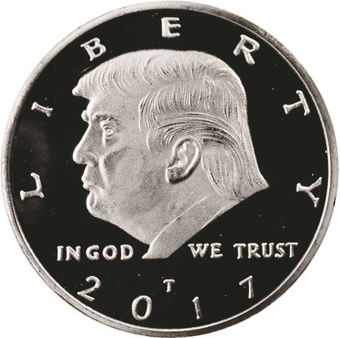 Picture of United States of America, 3 Different dated Trump Medals