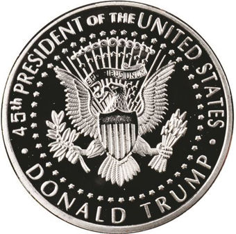 Picture of United States of America, 3 Different dated Trump Medals