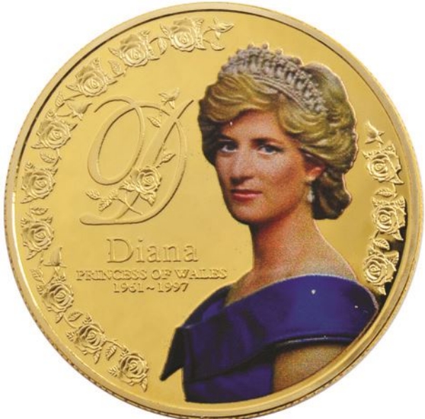 Picture of Diana Medal in Colour