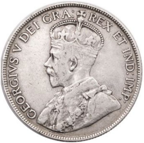 Picture of Canada, Newfoundland, George V  50 cents