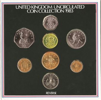 Elizabeth II, Royal Mint Brilliant Uncirculated Mint Set, 1983
