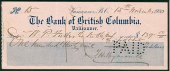 Picture of Bank of British Columbia, Vancouver, B.C., 190(0)