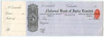Picture of India, National Bank of India Limited, Calcutta, 19(16)