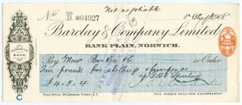 Picture of Bank Plain, Norwich, Gurney's Bank, 190(8), OTG 64.6a