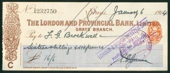 Picture of London & Provincial Bank, Ltd., Grays Branch, 191(4)