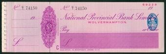 Picture of National Provincial Bank Ltd., Wolverhampton, 19(34), type 16d