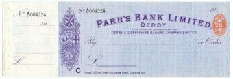 Picture of Parr's Bank Ltd., Derby, Derby & Derbyshire Banking Co. Ltd., 19(04)