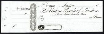 Picture of Union Bank of London, No.2 Princes St., London, c18(50)