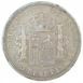 Picture of Spain, 5 pesetas, Alfonso XIII 1896-99. Fine or better