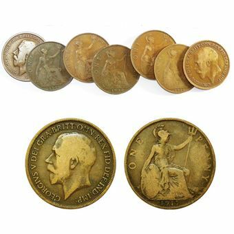 Picture of George V, Penny Collection, 1911-36