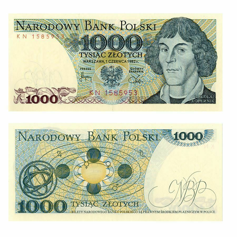 Poland 500 Zlotych 1982   P-145  Uncirculated 