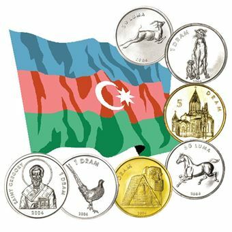 Picture of Nagorno-Karabakh, Set of 7 Coins. Uncirculated.