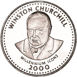 Picture of Somalia, 25 Shillings (Icons of the Millennium - Winston Churchill) 2000 Unc