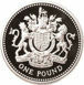 Picture of Elizabeth II, £1 (Royal Arms) 1998 Silver Proof Piedfort - in Royal Mint case