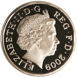 Picture of Elizabeth II, £1 (Royal Shield) 2009 Proof Sterling Silver - in Royal Mint Case