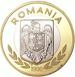 Picture of Romania, Tennis Oly Bi-metallic Piedfort