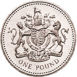 Picture of Elizabeth II, £1 1993 Proof Sterling Silver