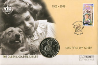 Picture of Golden Jubilee Crown Cover Guernsey
