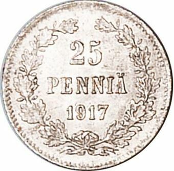 Picture of Finland, 1st Free 25 Pennia Unc