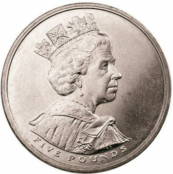 Picture of Elizabeth II, £5 (Golden Jubilee) 2002 Uncirculated
