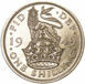 Picture of George VI, Shilling 1949 English reverse