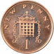 Picture of Elizabeth II, One Pence 1971 Proof