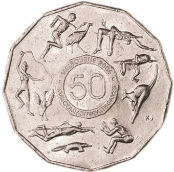 Picture of Australia, 50c 2005 Commonwealth Games