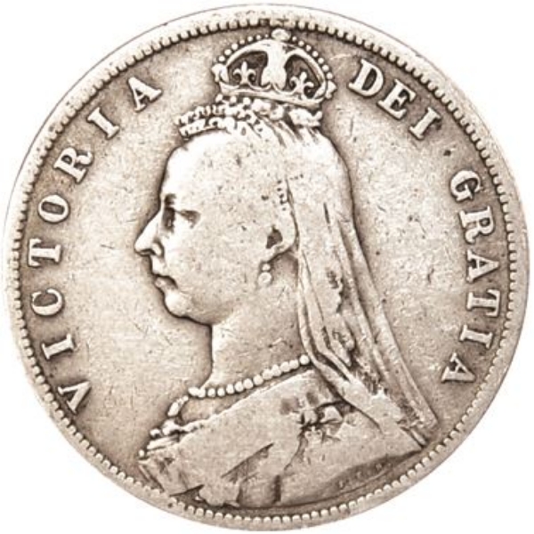 Picture of Victoria, Halfcrown (Jubilee Head) Very Good