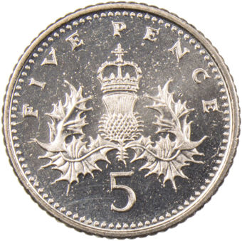 Picture of Elizabeth II, 1997 Complete Set (Maklouf bust) Unc