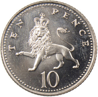Picture of Elizabeth II, 1997 Complete Set (Maklouf bust) Unc