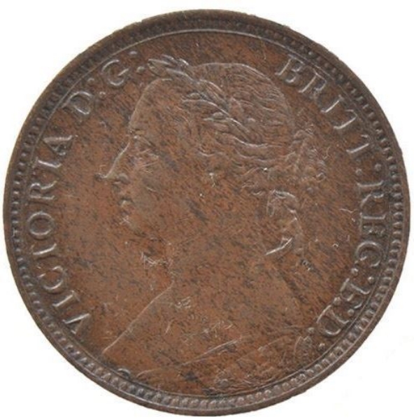 Picture of Victoria, Farthing 1886 Unc