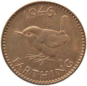 Picture of George VI, Farthing 1946 Unc