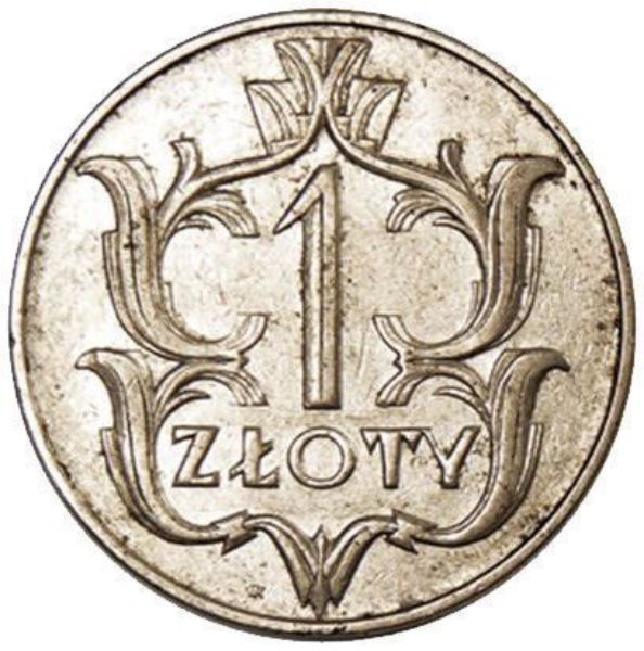 Poland_1Zloty_1929_Obv