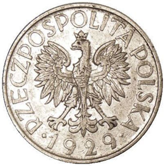Poland_1Zloty_1929_Rev