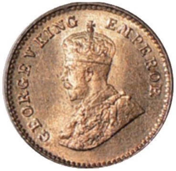 India_George_V_112_Anna-1928_Obv