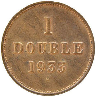 Guernsey_1_double_1933_brilliant_uncirculated_Rev