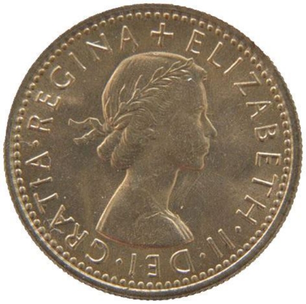 Picture of Elizabeth II, Sixpence 1967 Brilliant Unc