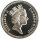 Picture of Elizabeth II, £1 (Welsh Pound) 1990 Proof Sterling Silver FDC - in capsule