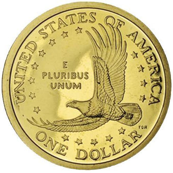 Picture of United States of America, 2007 Sacagawea Dollar Coin in Proof