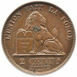 Picture of Belgium, 2 centimes, 1876. lustrous GEF (KM.35.1)