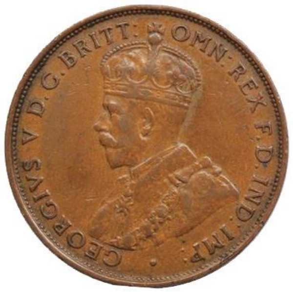 Picture of Australia, George V Penny in Fine