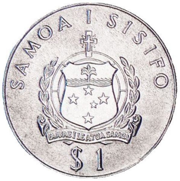 Picture of Western Samoa, 1978 $1. Uncirculated.