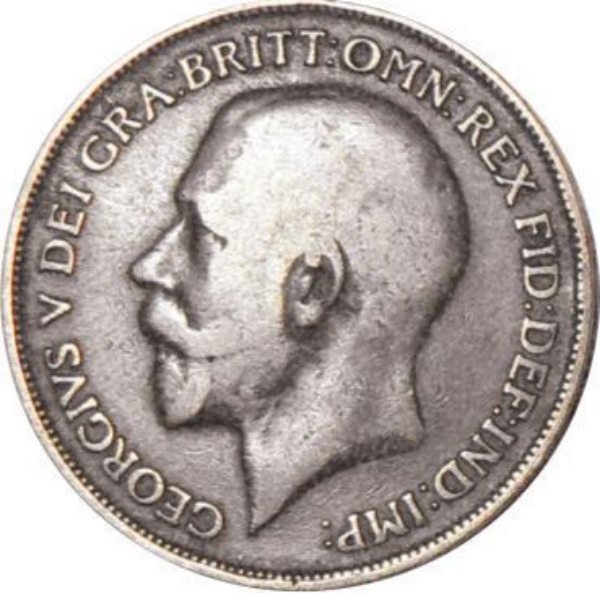 George V_1918_obv