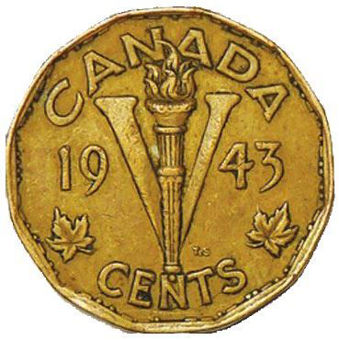 Canada_George_VI_Nickles_5Cents_V_Victory_1943_Rev
