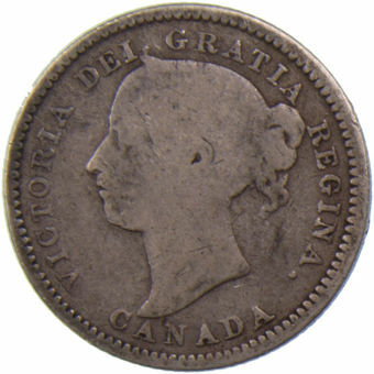 Picture of Canada, 10 Cents 1892
