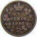 Picture of Canada, 5 Cents 1887