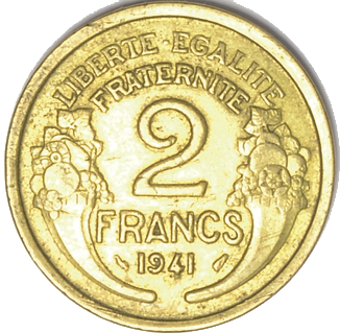 Picture of France, 1930 Tombac Set of 3