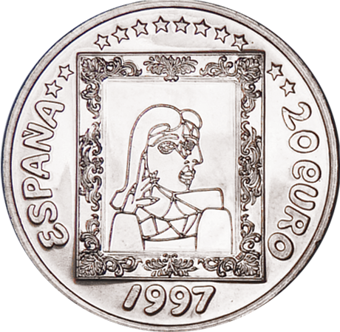 Picture of Spain, Picasso Euro Cupronickel Unc